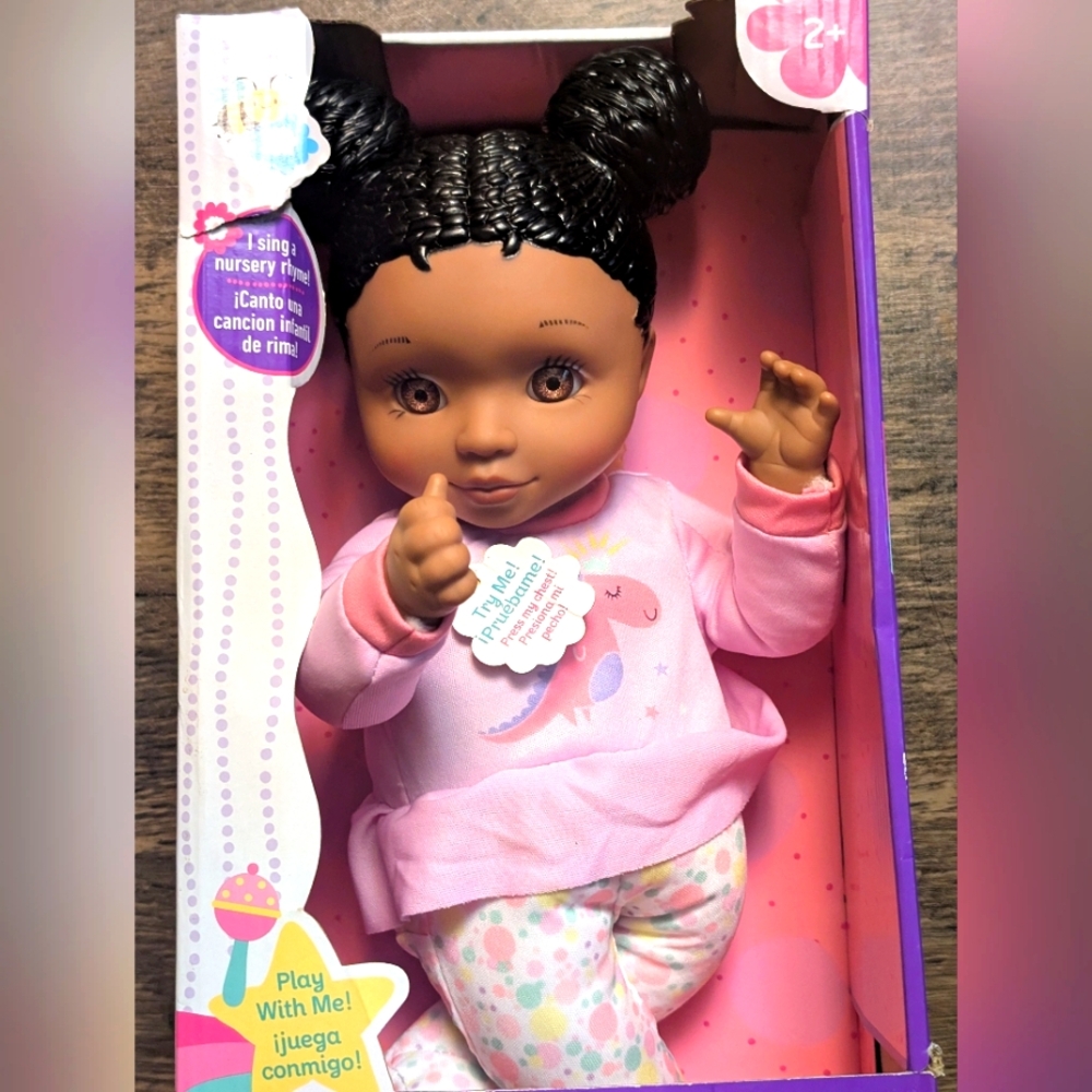 Interactive Singing Doll with Pink Outfit